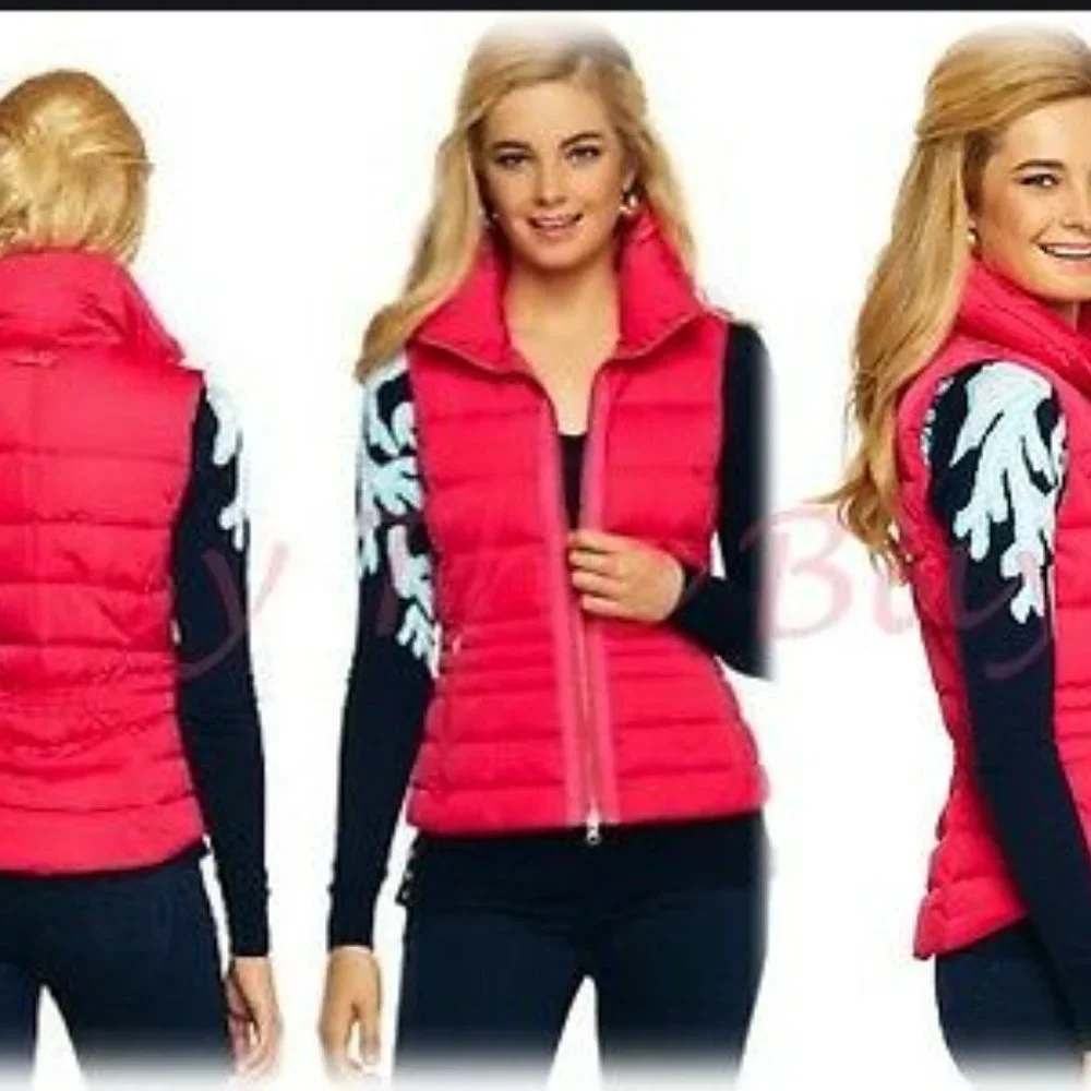 Lilly Pulitzer Syd puffer vest medium